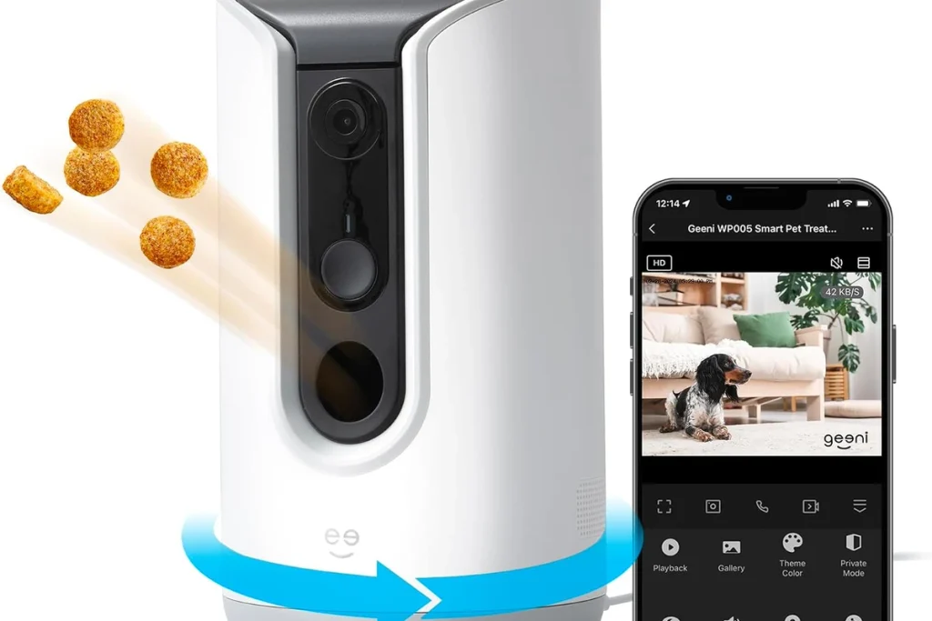 AI-powered smart pet camera