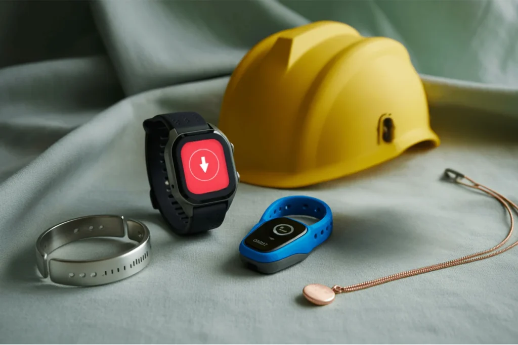 Smart personal safety device with emergency alert and connected safety features