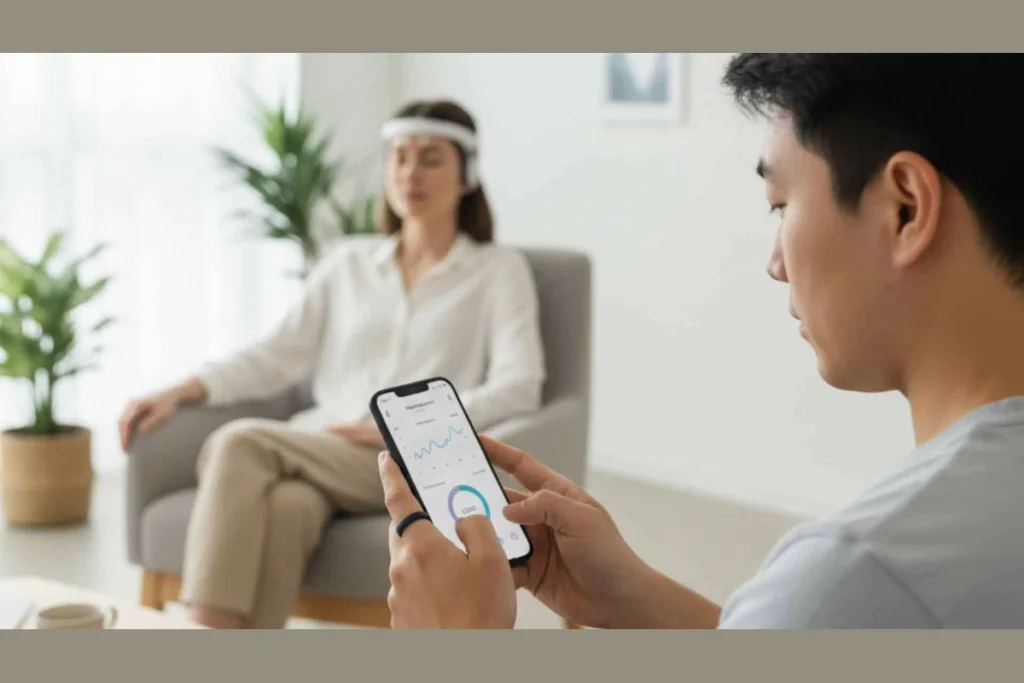 Wearable stress and wellness monitoring device