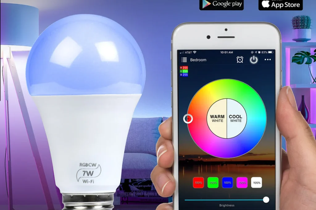 Smart lighting and ambient control device for connected home automation