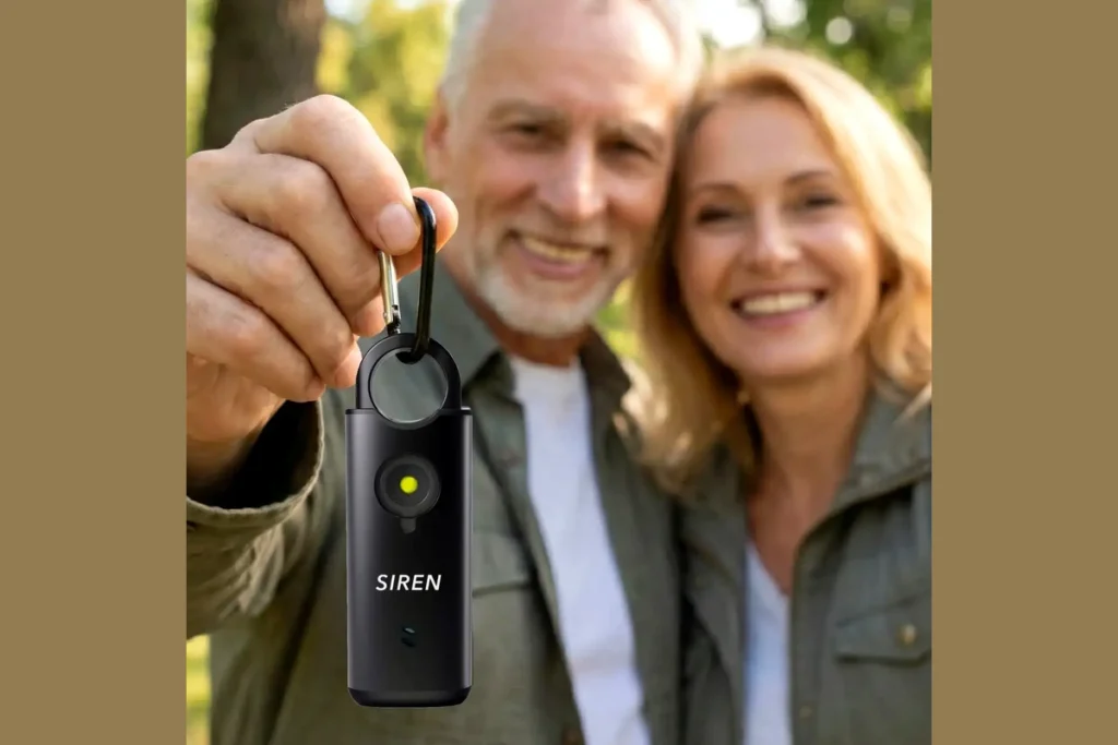 Smart personal alarm wearable safety device