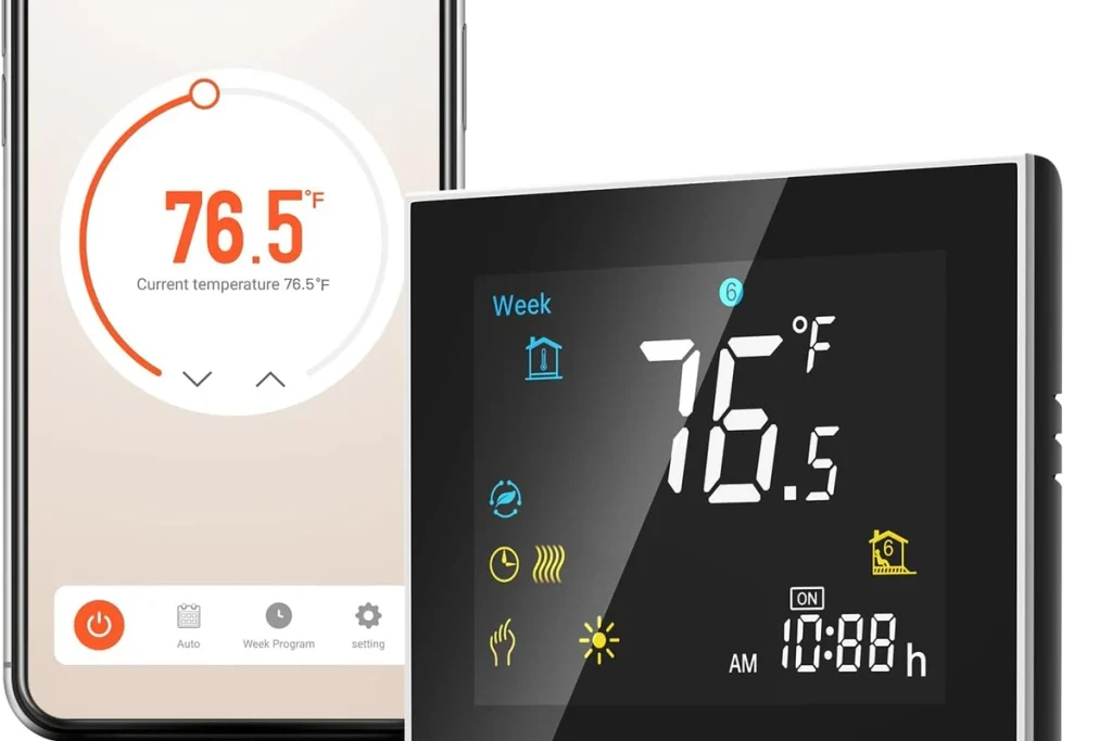 Smart thermostat and climate controller for automated home HVAC management
