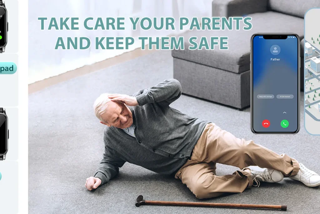 IoT elderly care monitoring device