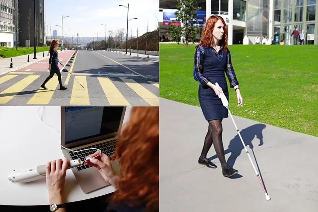 Wearable navigation device with haptic directional guidance