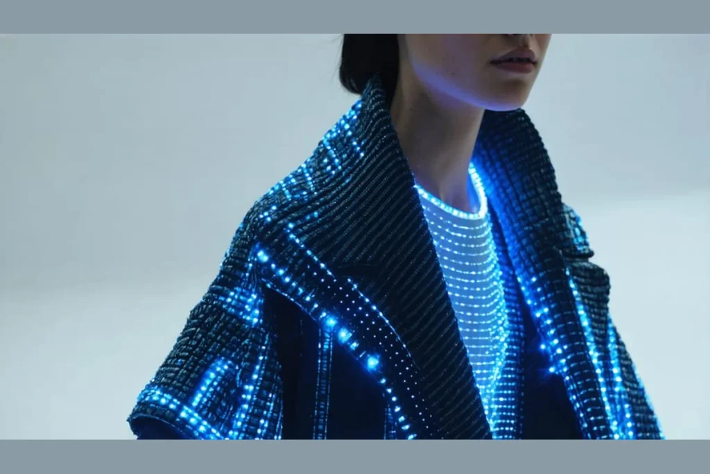 Smart fashion wearable with e-textile technology