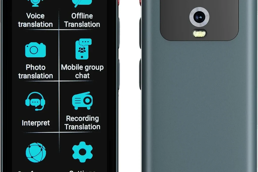 AI-powered translation electronic device