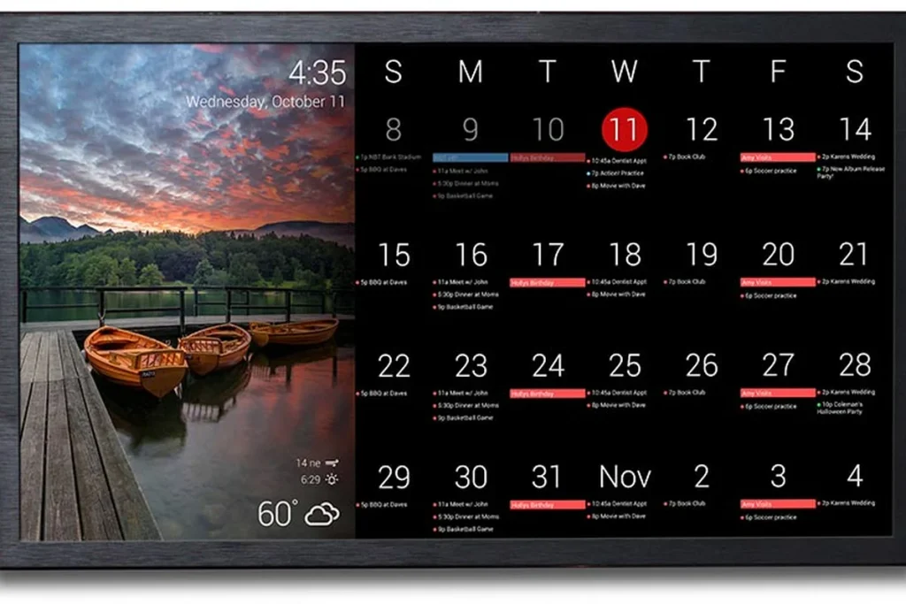 Portable smart display electronic device