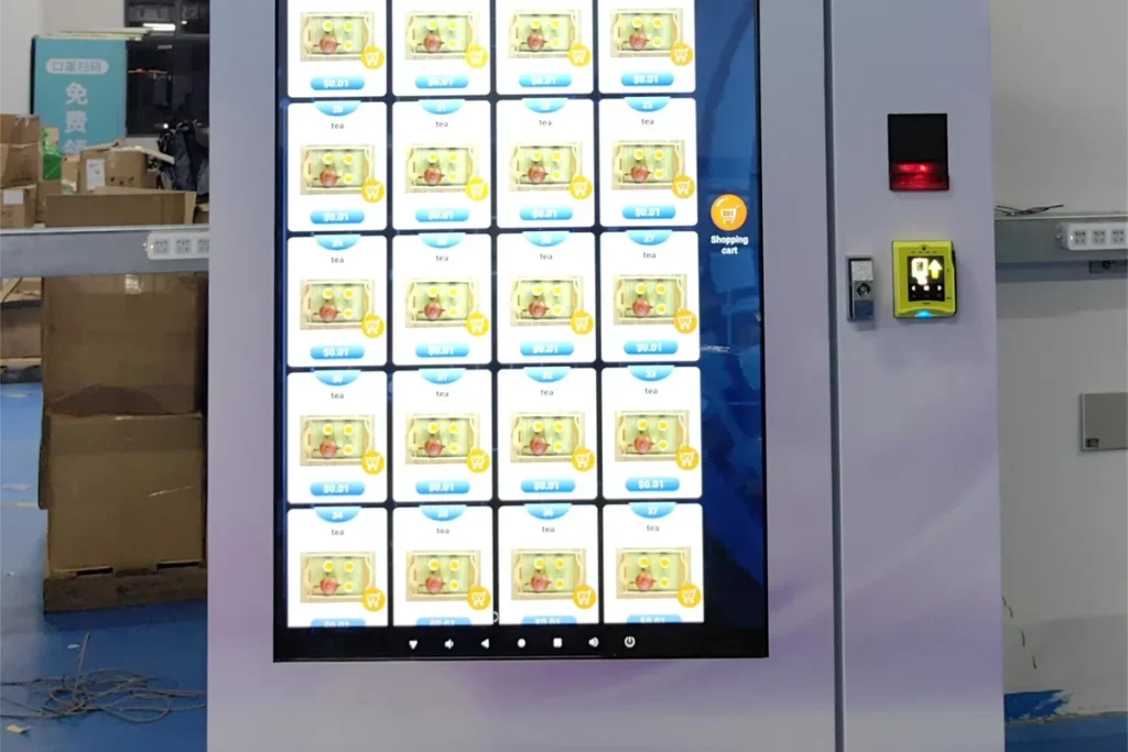 Smart vending machine controller electronic device