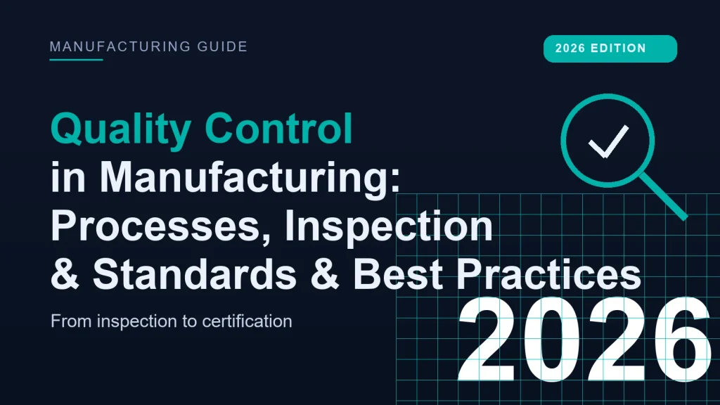 Quality Control in Manufacturing