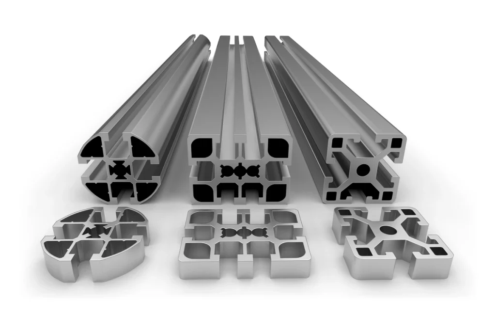 Custom aluminum extrusion profile shapes for product design and engineering