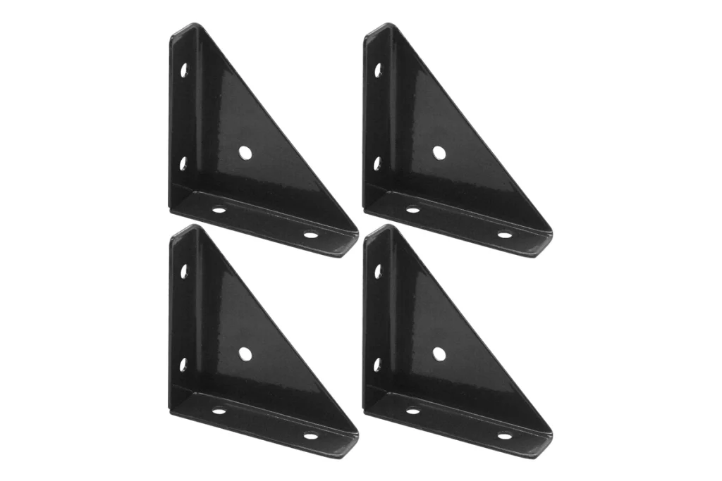 Custom mild steel sheet metal bracket for industrial machinery and structural components