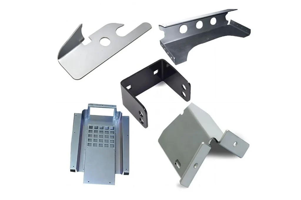 Custom sheet metal brackets and fabricated metal components